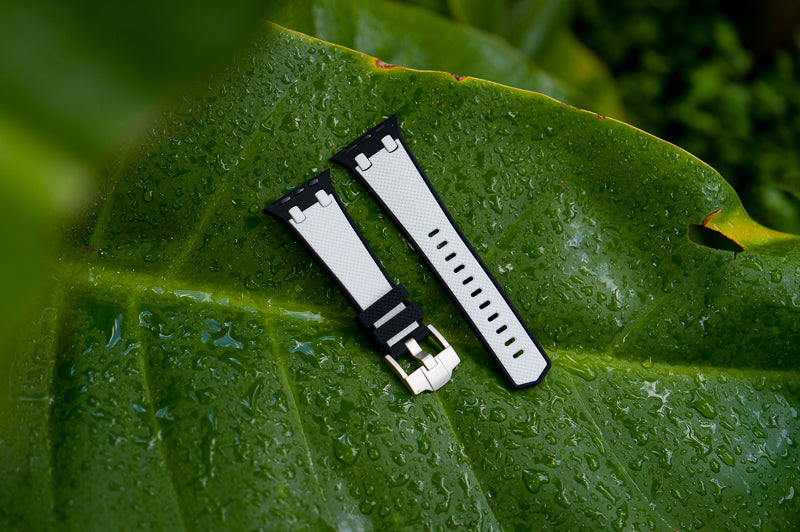 White Royal Sport Apple Watch Band