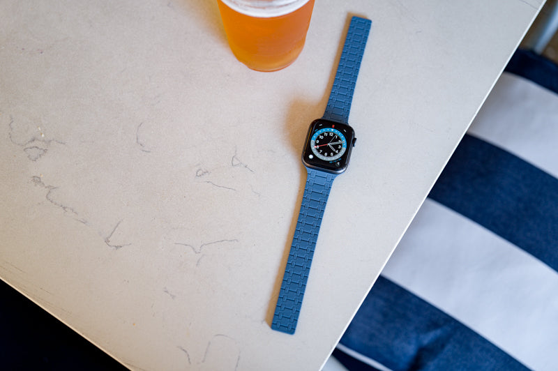 Arctic Blue Royal Mag Apple Watch Band