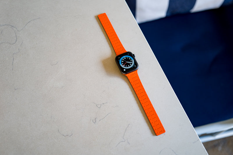 Orange Royal Mag Apple Watch Band