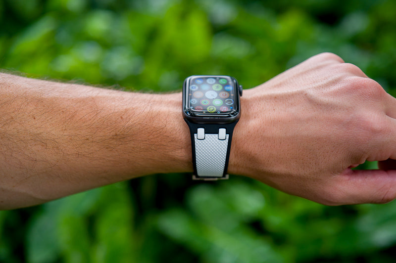 White Royal Sport Apple Watch Band