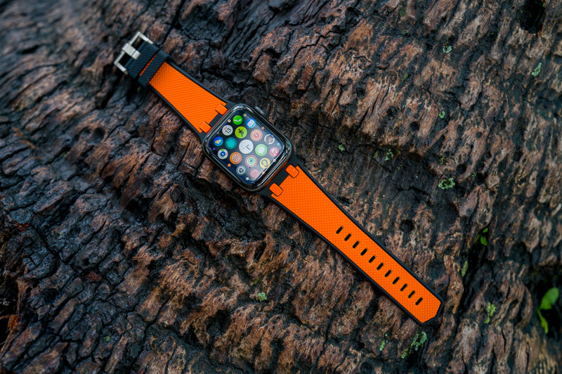 Orange Royal Sport Apple Watch Band