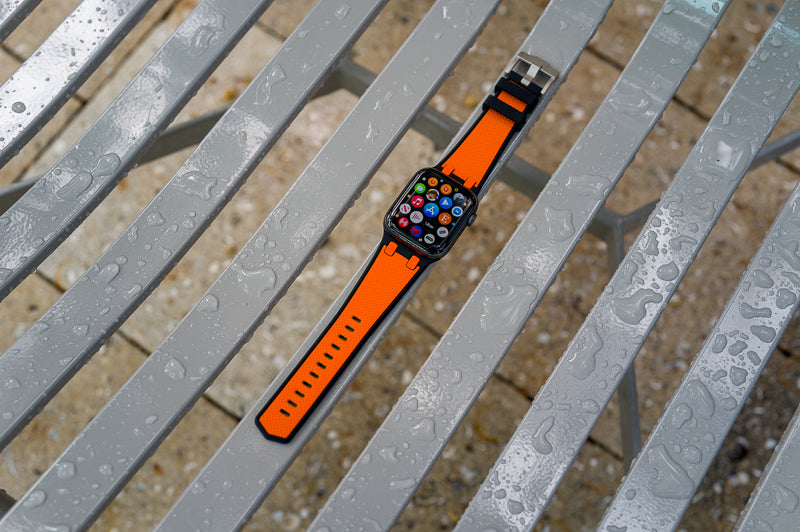 Orange Royal Sport Apple Watch Band