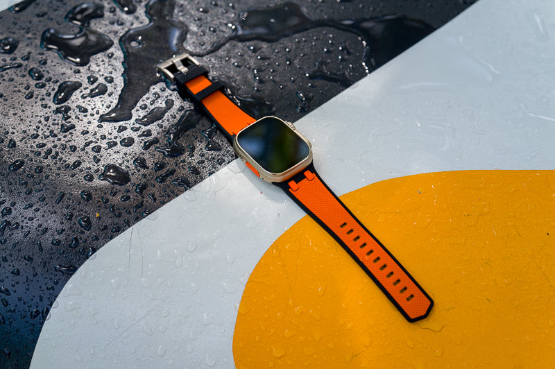Orange Royal Sport Apple Watch Band