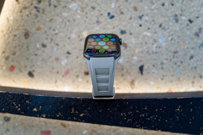 Grey AeroTech Apple Watch Band