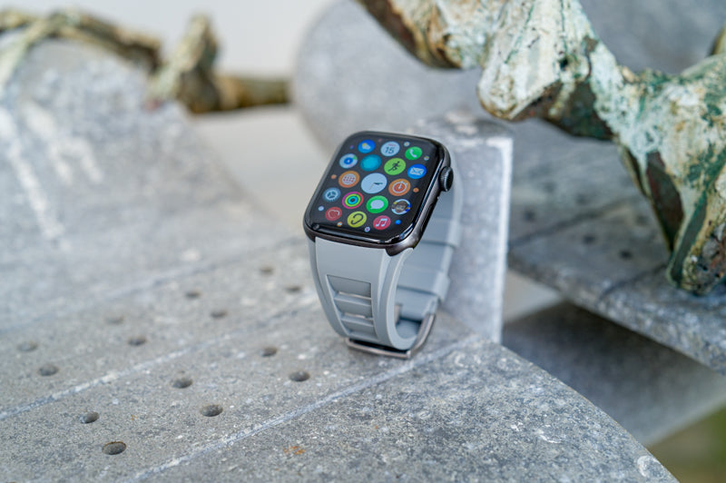 Grey AeroTech Apple Watch Band