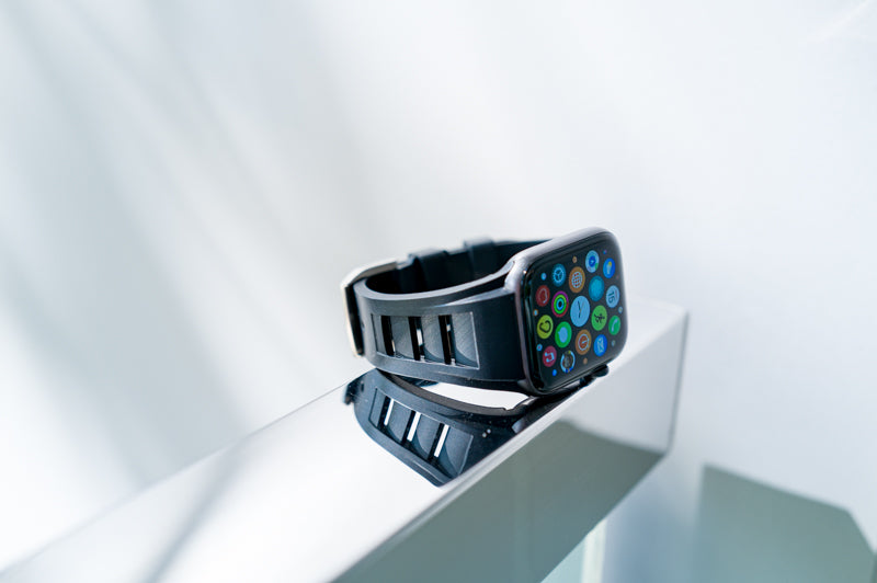Black AeroTech Apple Watch Band