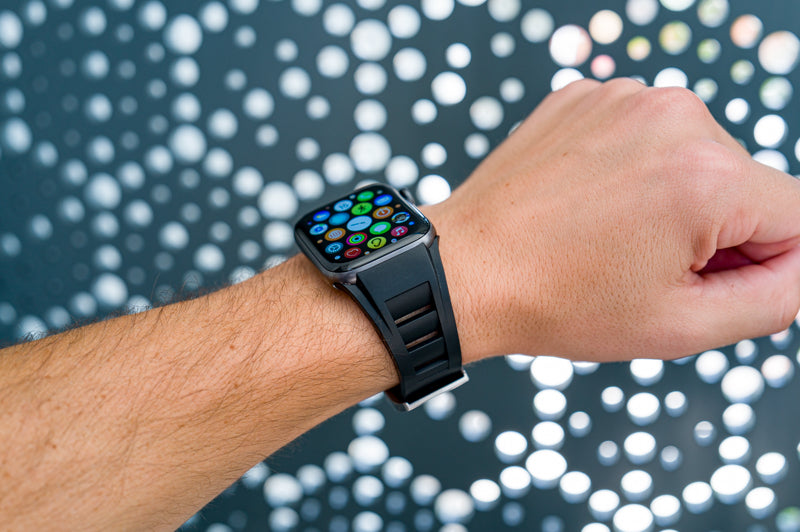 Black AeroTech Apple Watch Band