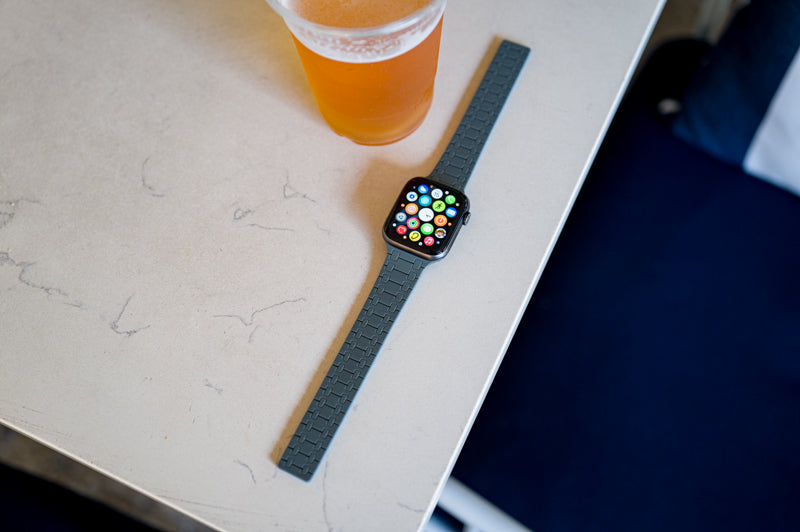Grey Royal Mag Apple Watch Band