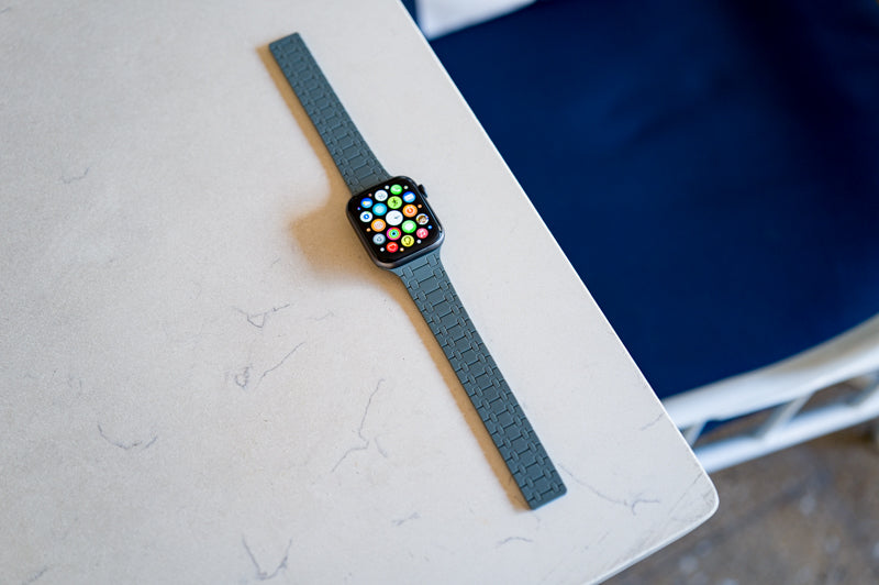Grey Royal Mag Apple Watch Band