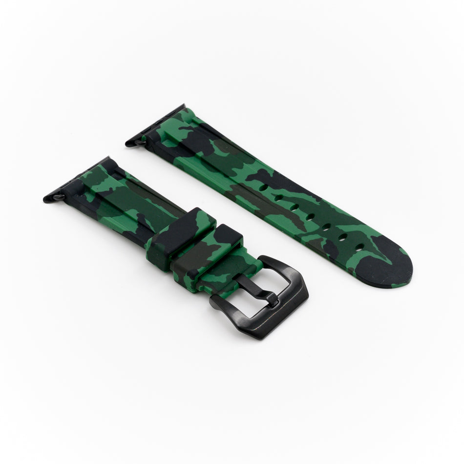 Green Camo Apple Watch Strap