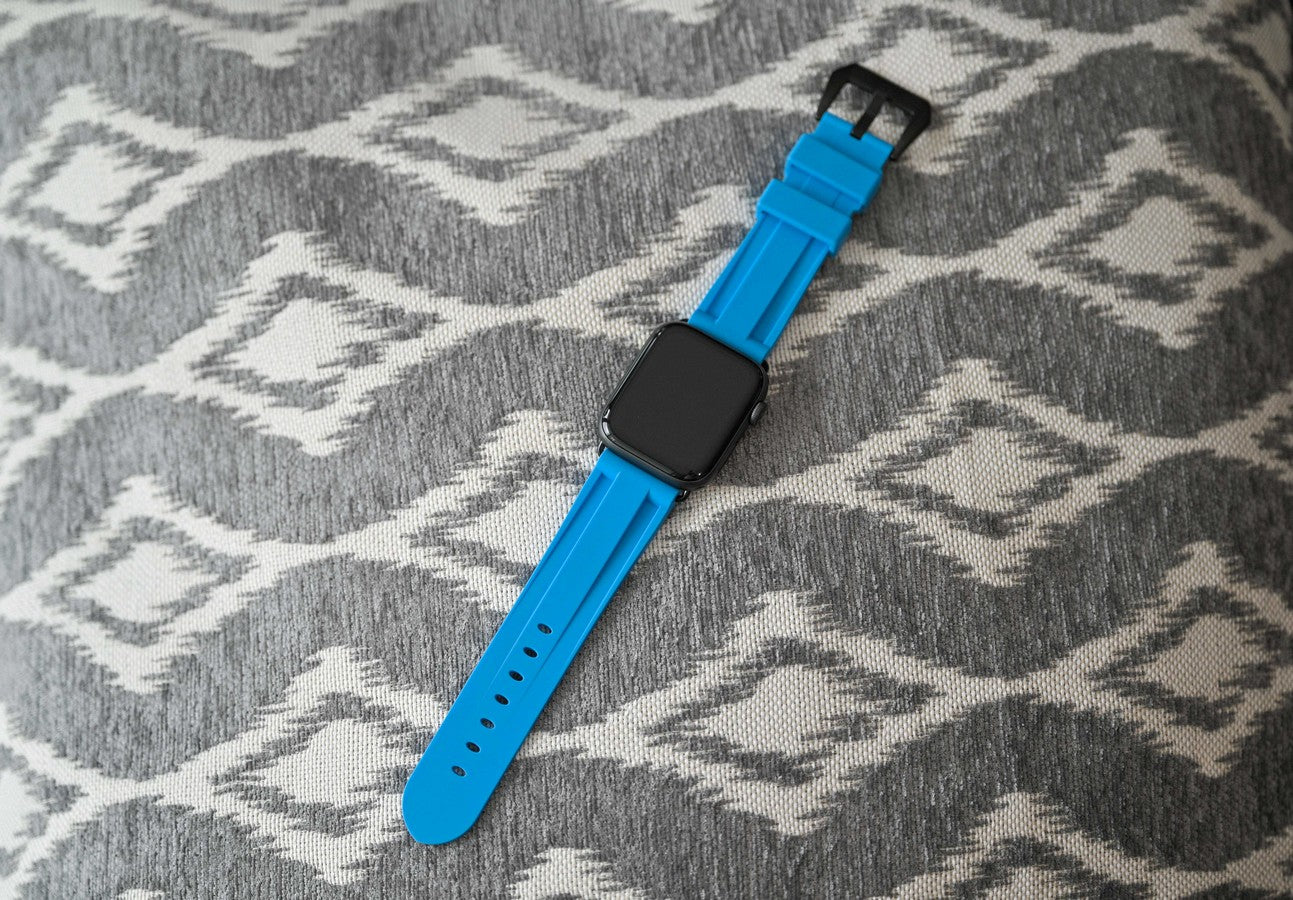 Miami Blue Apple Watch Strap - Apple Watch Strap - Le Luxe Straps